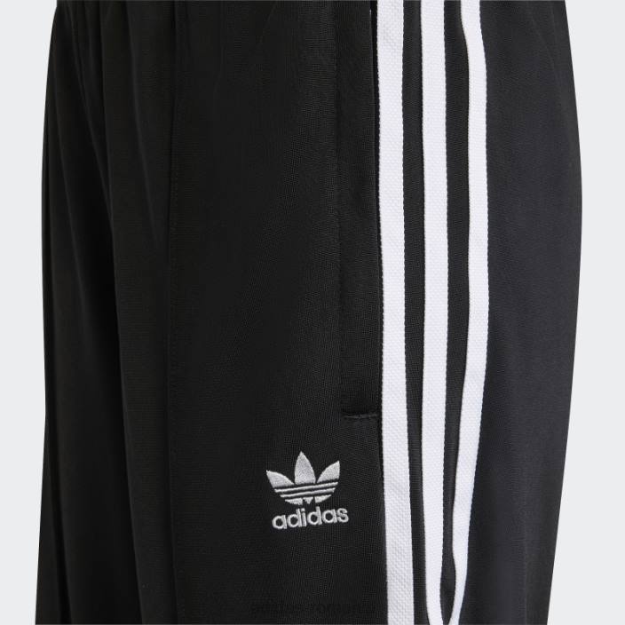 Adidas pantaloni largi adicolor negri copii negru 2JBN12059