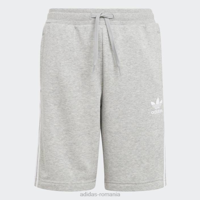 Adidas pantaloni scurți adicolor albi copii gri mediu/alb 2JBN11639