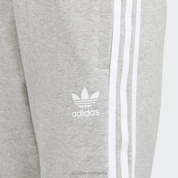 Adidas pantaloni scurți adicolor gri mediu copii gri mediu/alb 2JBN18437