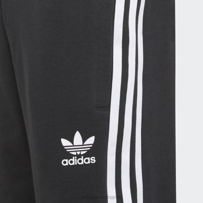 Adidas pantaloni scurți adicolor negri copii alb negru 2JBN11744