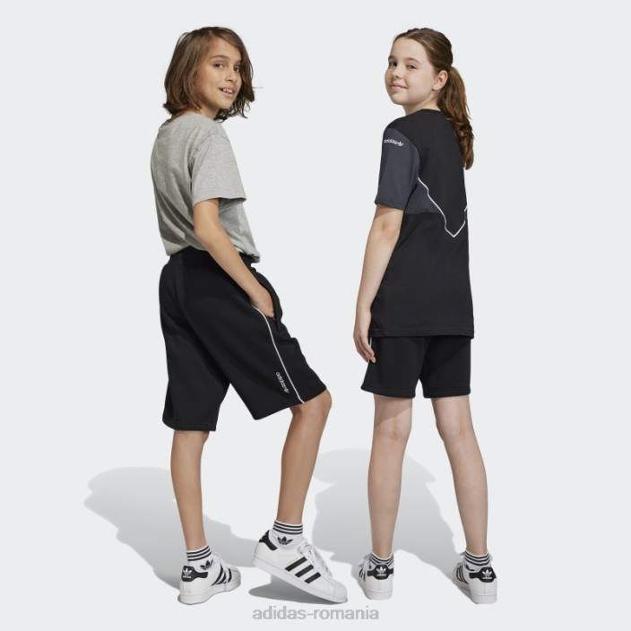 Adidas pantaloni scurți adicolor negri copii negru 2JBN11638