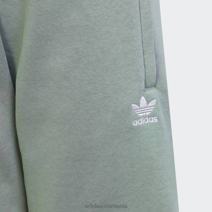 Adidas pantaloni scurți adicolor verde argintiu copii verde argintiu 2JBN11857