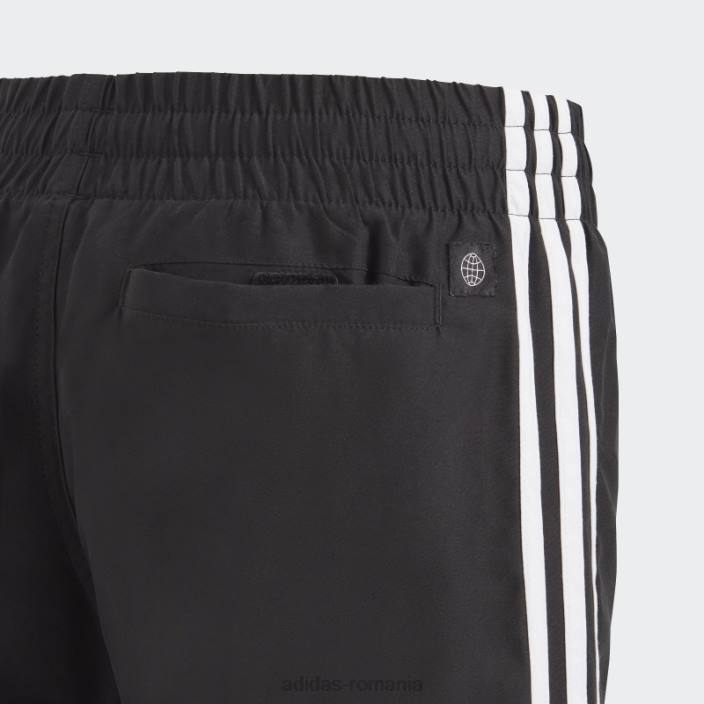 Adidas pantaloni scurți de baie adidas originals negru cu 3 dungi copii alb negru 2JBN18795
