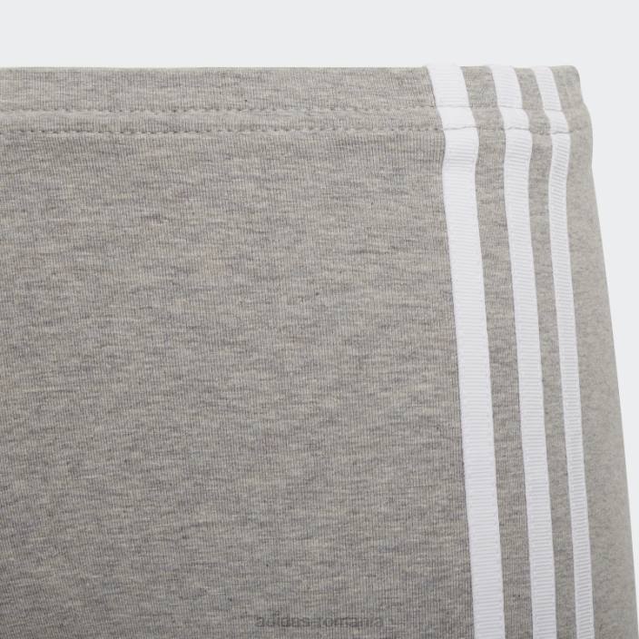 Adidas pantaloni scurți de ciclism adicolor gri mediu adidas copii gri mediu/alb 2JBN12156