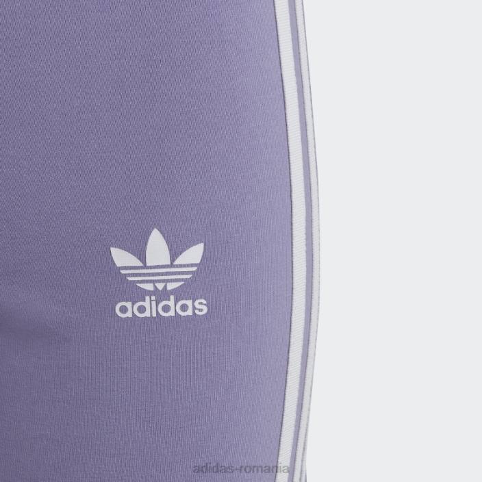 Adidas pantaloni scurți de ciclism adicolor lila copii liliac 2JBN12062