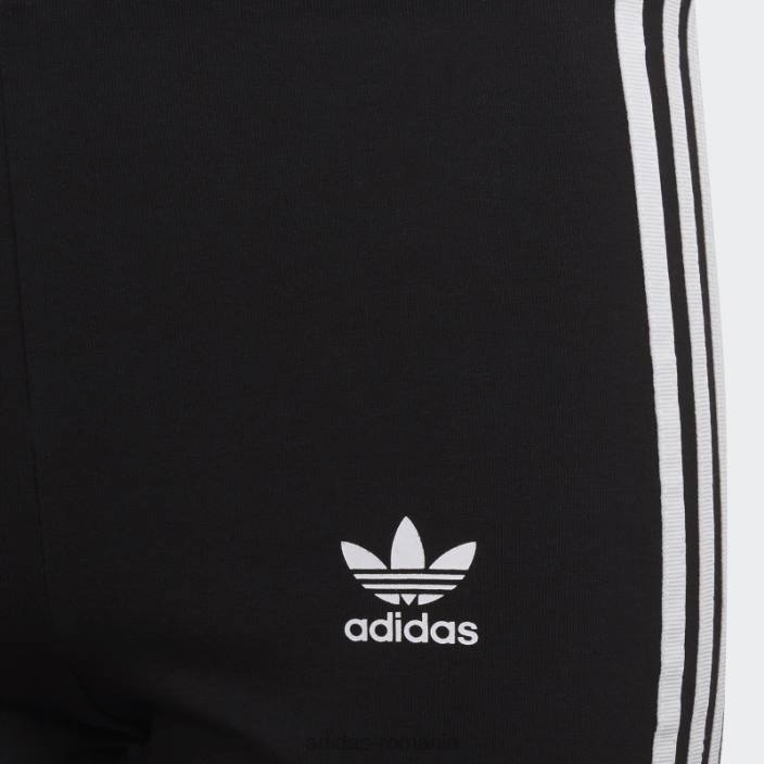 Adidas pantaloni scurți de ciclism adicolor negri copii alb negru 2JBN19145