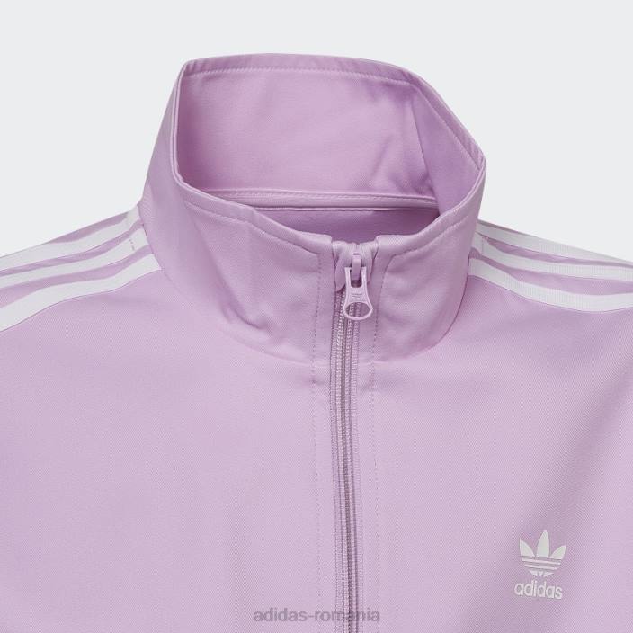 Adidas salopeta grafica lila adidas copii liliac/alb 2JBN19236