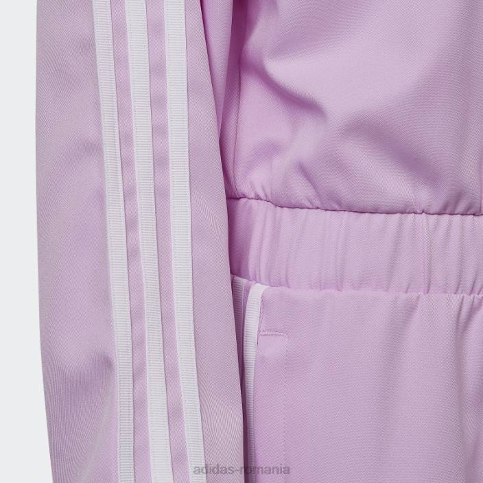 Adidas salopeta grafica lila adidas copii liliac/alb 2JBN19236