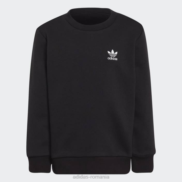 Adidas set adicolor crew negru copii negru 2JBN11803