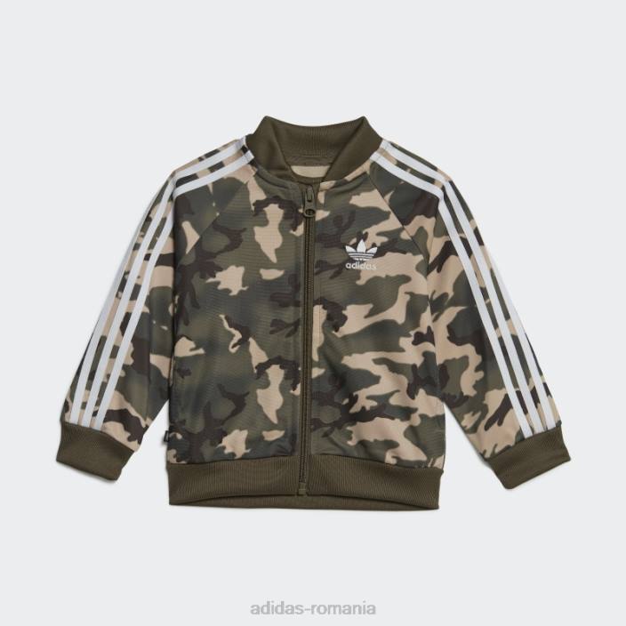 Adidas set bej camo sst copii bej/multicolor 2JBN18401