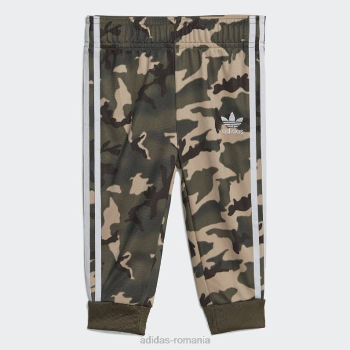 Adidas set bej camo sst copii bej/multicolor 2JBN18401