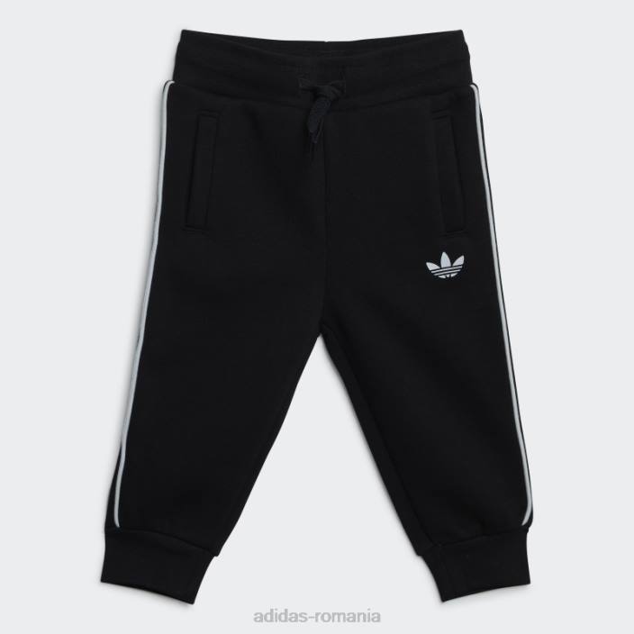 Adidas set de echipaj adicolor carbon copii negru/carbon 2JBN18279