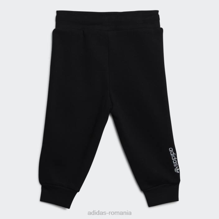 Adidas set de echipaj adicolor carbon copii negru/carbon 2JBN18279