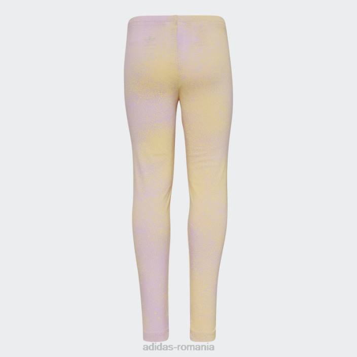 Adidas set de echipaj cu logo grafic liliac copii liliac 2JBN12175