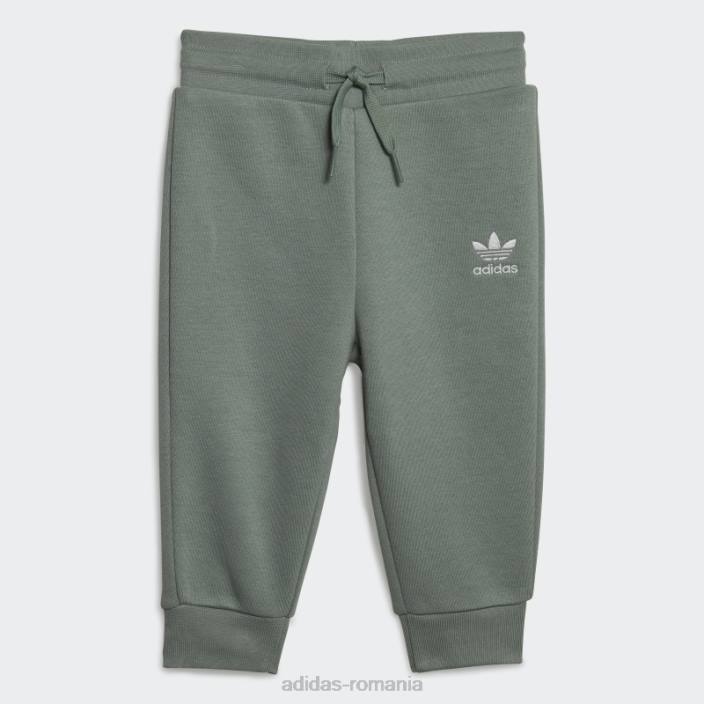 Adidas set de hanorace adicolor argintiu verde adidas copii verde argintiu 2JBN11972