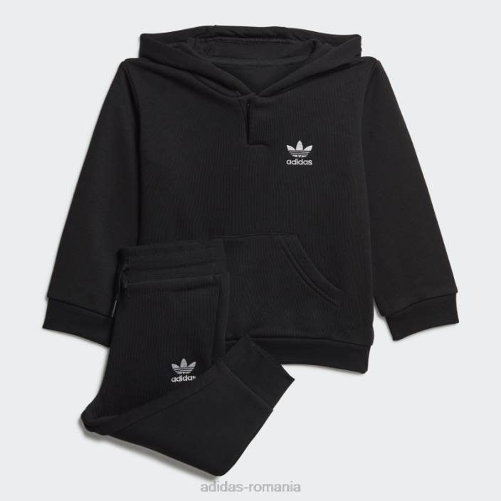 Adidas set de hanorace adicolor negru copii negru 2JBN11950