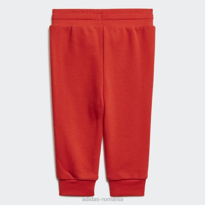 Adidas set de hanorace adicolor roșu cu fermoar adidas copii roșu 2JBN18825