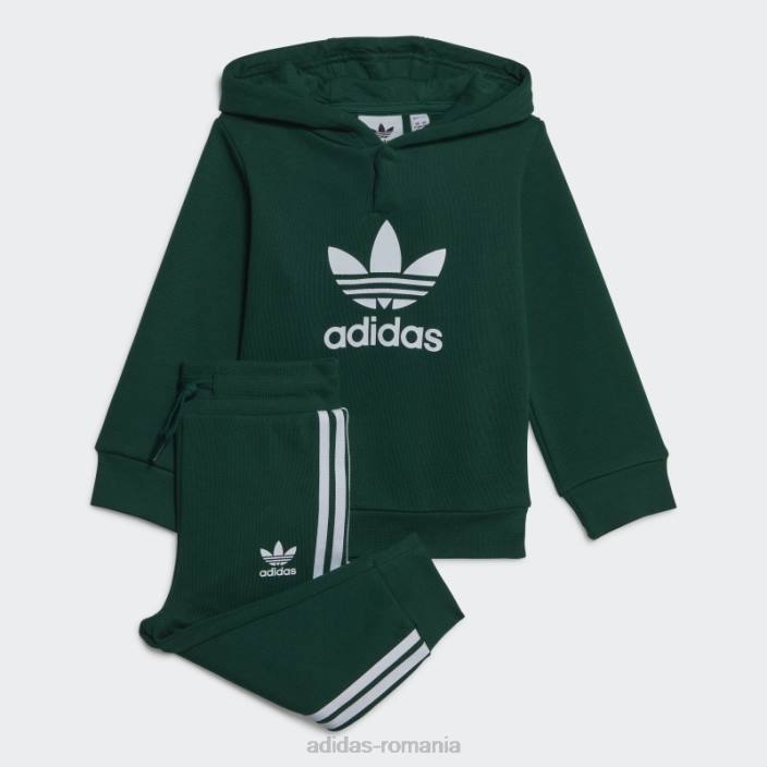 Adidas set de hanorace adicolor verde inchis adidas copii verde inchis 2JBN11858