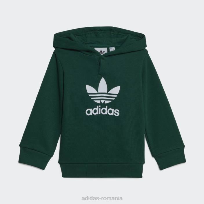 Adidas set de hanorace adicolor verde inchis copii verde inchis 2JBN18350