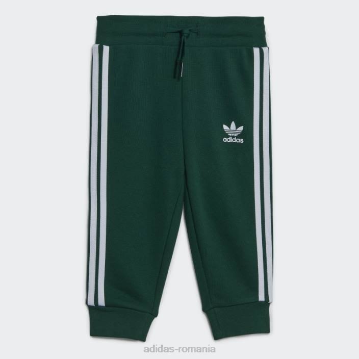 Adidas set de hanorace adicolor verde inchis copii verde inchis 2JBN18350