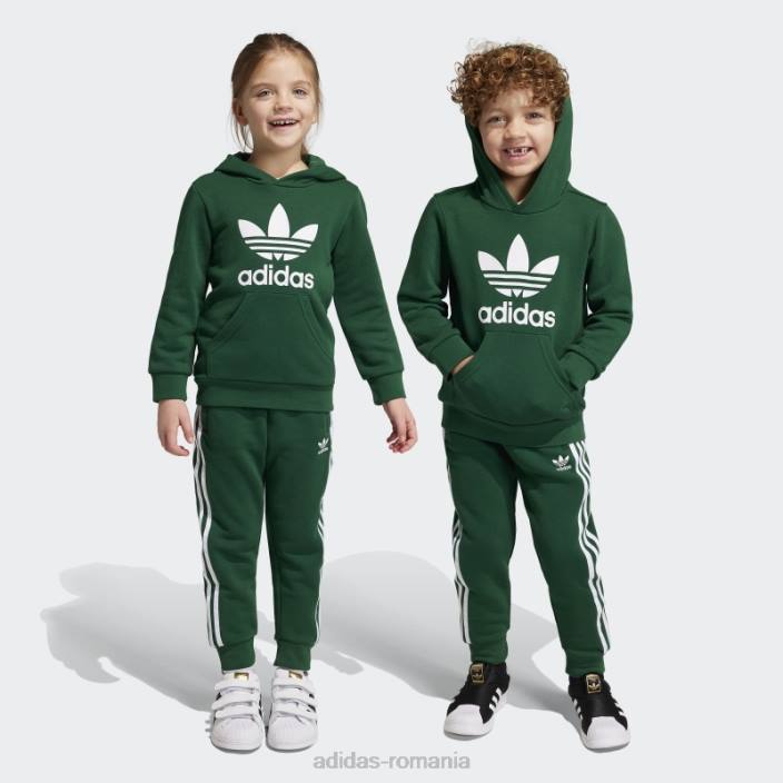 Adidas set de hanorace adicolor verde închis copii verde inchis 2JBN11975