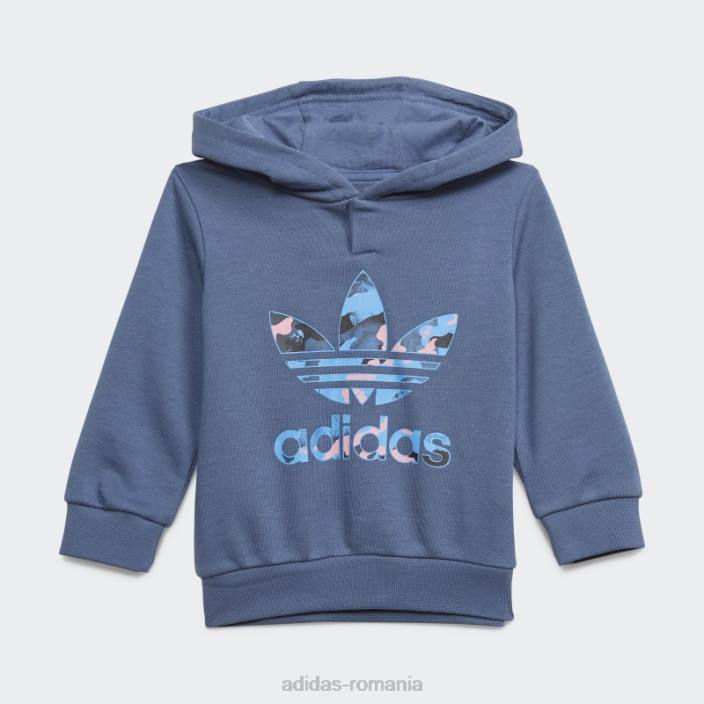 Adidas set de hanorace camo steel copii oţel 2JBN11995