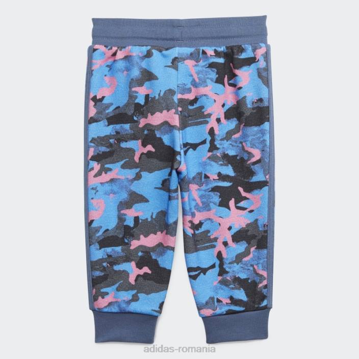 Adidas set de hanorace camo steel copii oţel 2JBN11995