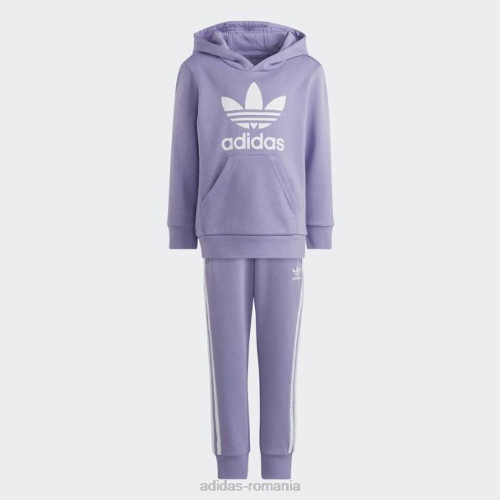 Adidas set de hanorace lila adicolor copii liliac 2JBN11591