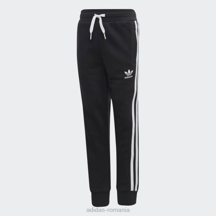Adidas set de hanorace trefoil negru copii alb negru 2JBN3442