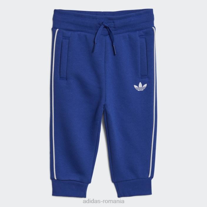 Adidas set echipaj adicolor albastru copii albastru 2JBN11920