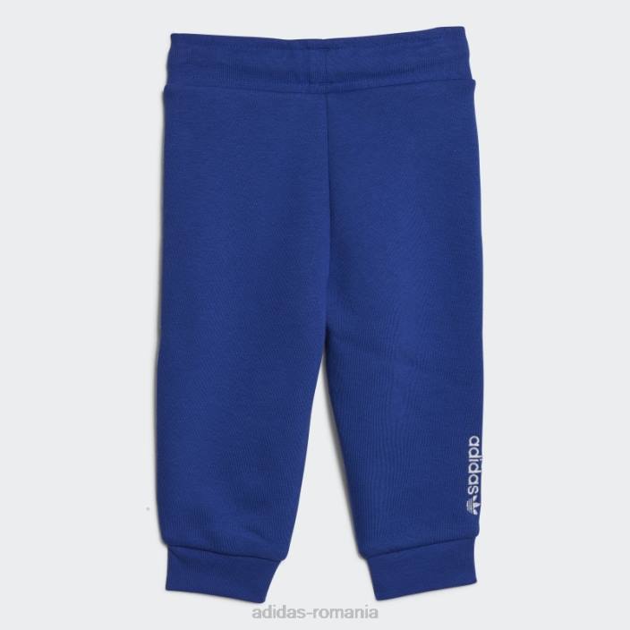 Adidas set echipaj adicolor albastru copii albastru 2JBN11920