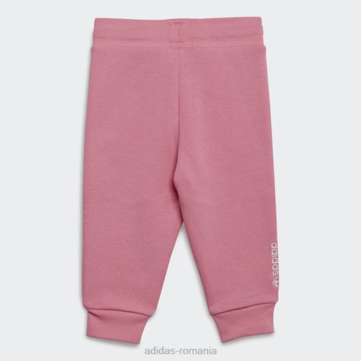 Adidas set echipaj adicolor roz adidas copii roz/galben 2JBN18342