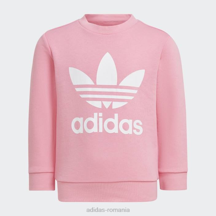 Adidas set echipaj adicolor roz copii roz 2JBN11745