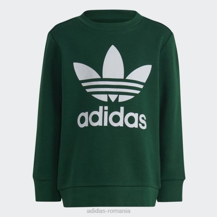 Adidas set echipaj adicolor verde inchis copii verde inchis 2JBN11671