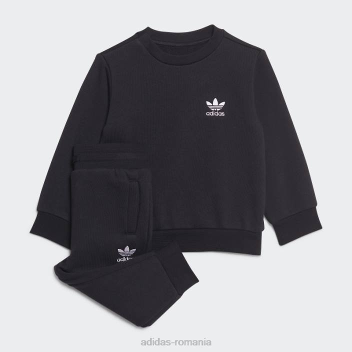 Adidas set echipaj negru adicolor adidas copii negru 2JBN18309