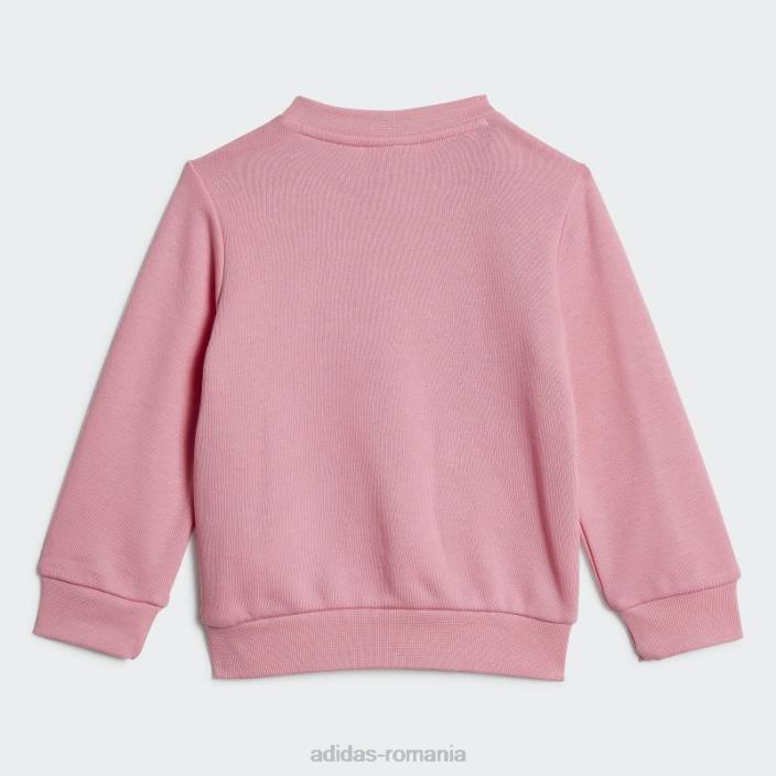 Adidas set hanorac echipaj roz adidas copii roz 2JBN18336