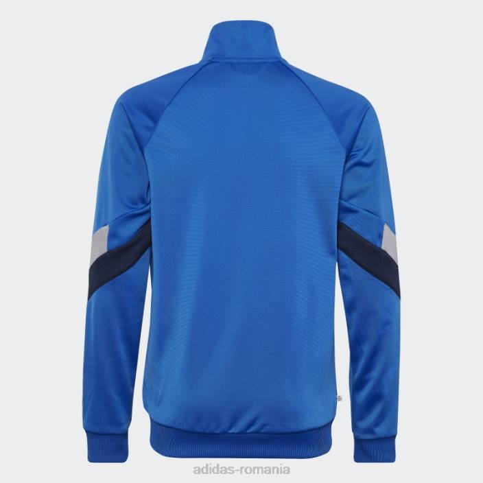 Adidas top de traseu albastru copii albastru/noapte indigo/argintiu 2JBN18887