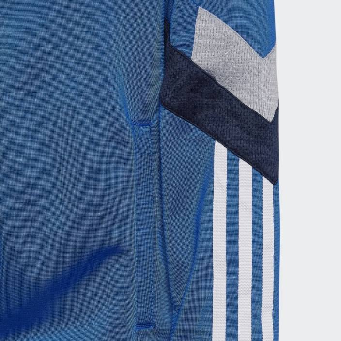 Adidas top de traseu albastru copii albastru/noapte indigo/argintiu 2JBN18887