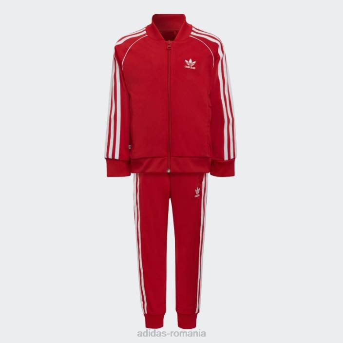Adidas trening adicolor sst roșu copii rosu alb 2JBN11977