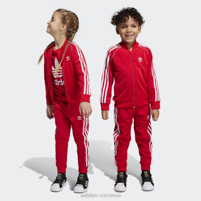 Adidas trening adicolor sst scarlet adidas copii stacojiu 2JBN18312