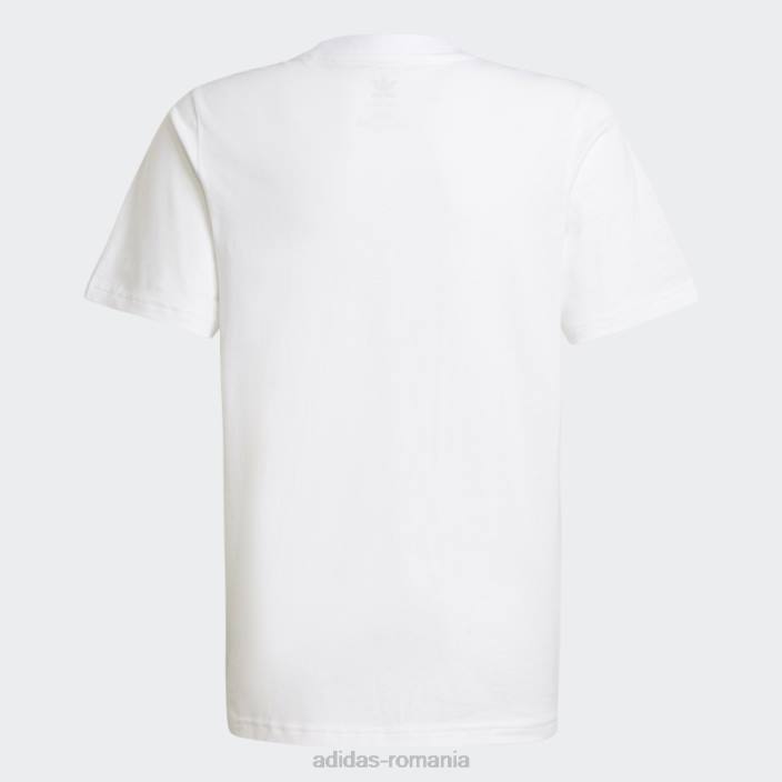 Adidas tricou adicolor alb copii alb 2JBN18283