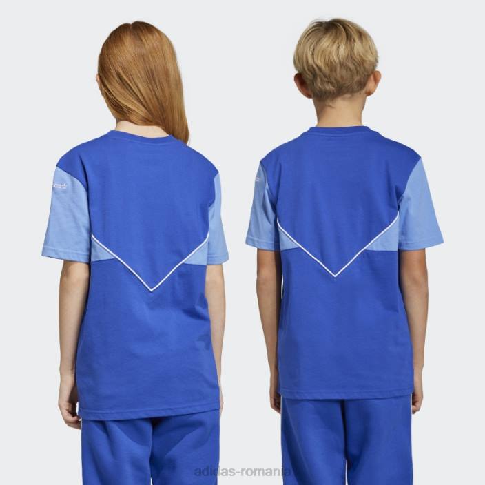 Adidas tricou adicolor albastru copii albastru 2JBN11768