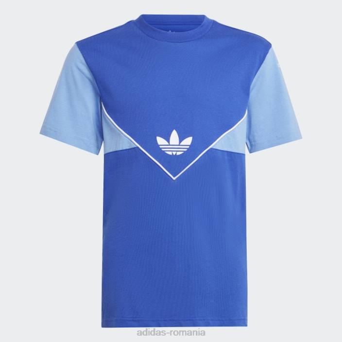 Adidas tricou adicolor albastru copii albastru 2JBN11768