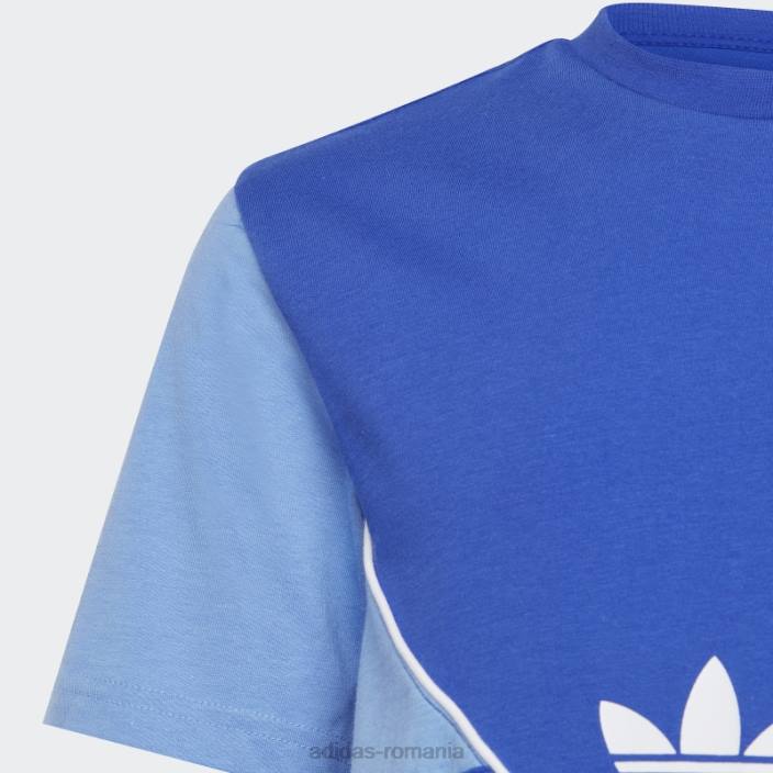 Adidas tricou adicolor albastru copii albastru 2JBN11768