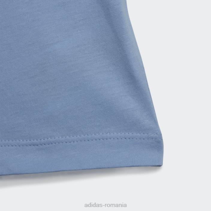 Adidas tricou adicolor albastru zori adidas copii zori albastre 2JBN11883