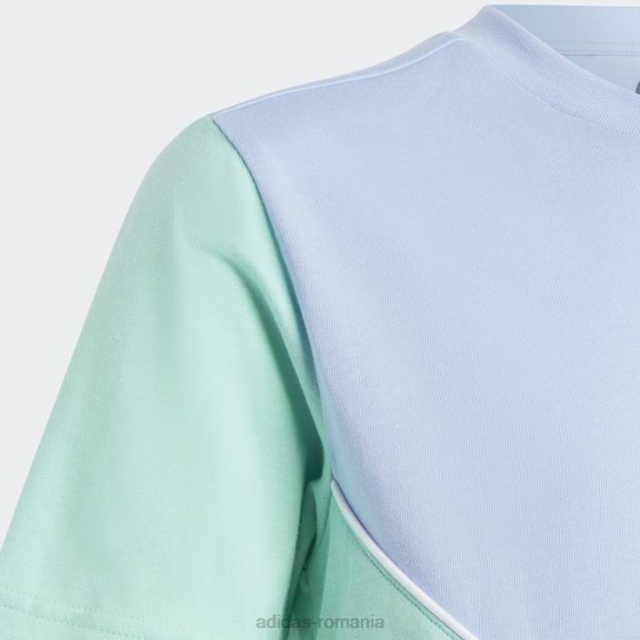 Adidas tricou adicolor albastru zori copii albastru zori/verde/albastru 2JBN18605
