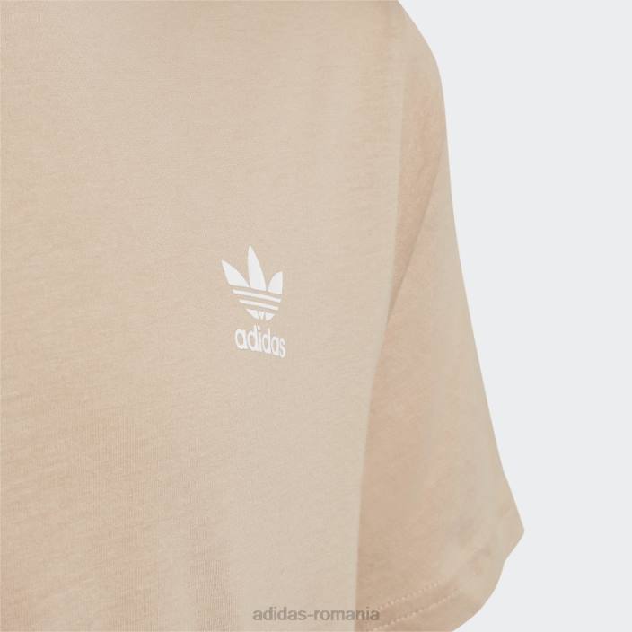 Adidas tricou adicolor bej adidas copii bej 2JBN11982