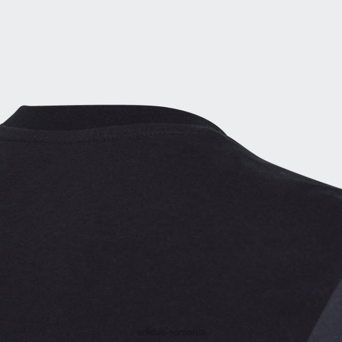 Adidas tricou adicolor carbon copii negru/carbon 2JBN18434
