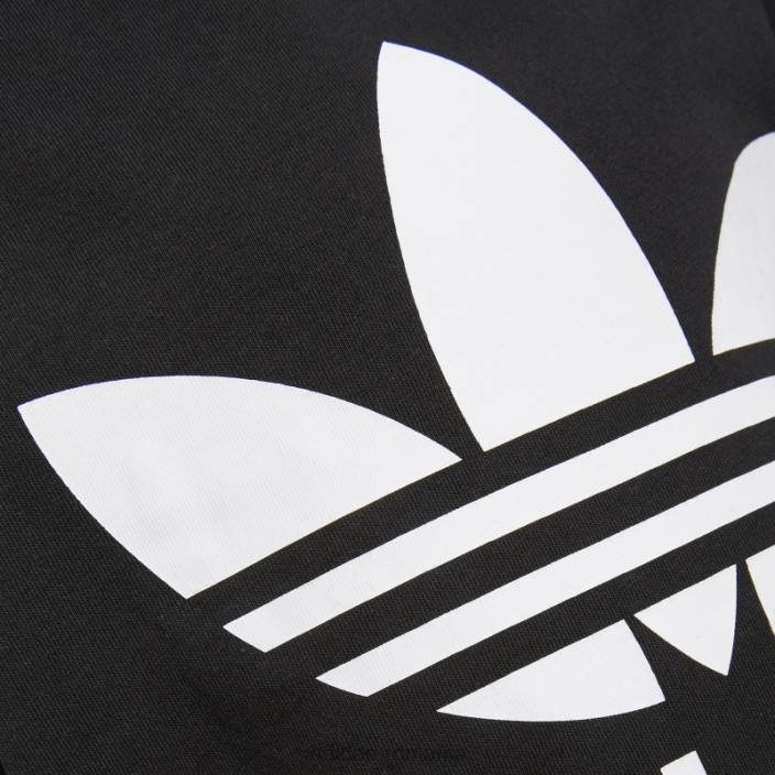 Adidas tricou adicolor trefoil alb copii alb negru 2JBN11938