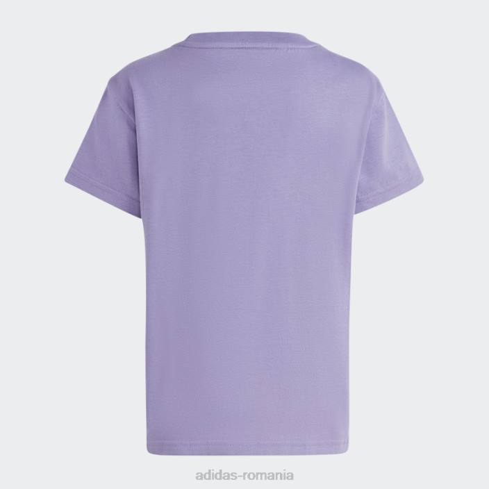 Adidas tricou adicolor trefoil lila copii liliac 2JBN11875
